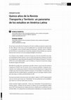 Research paper thumbnail of Quince años de la Revista Transporte y Territorio: un panorama de los estudios en América Latina