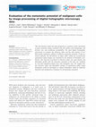 Research paper thumbnail of Evaluation of the metastatic potential of malignant cells by image processing of digital holographic microscopy data