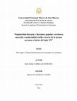 Research paper thumbnail of Popularidad literaria y literatura popular: escritores, mercado y modernidad criolla a través de la prensa peruana a inicios del siglo XX