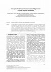 Research paper thumbnail of Enterprise Architecture for International Agreements in Social Security Institutions