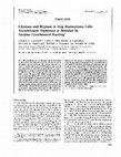 Research paper thumbnail of Chymase and tryptase in dog mastocytoma cells: asynchronous expression as revealed by enzyme cytochemical staining