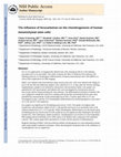 Research paper thumbnail of The influence of ferucarbotran on the chondrogenesis of human mesenchymal stem cells