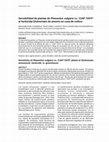 Research paper thumbnail of Sensibilidad de plantas de Phaseolus vulgaris cv. `CIAP 7247F' al herbicida Glufosinato de amonio en casa de cultivo