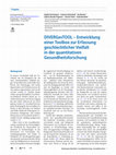 Research paper thumbnail of DIVERGesTOOL -Entwicklung einer Toolbox zur Erfassung geschlechtlicher Vielfalt in der quantitativen Gesundheitsforschung