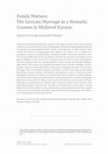 Research paper thumbnail of Family Matters: The Levirate Marriage as a Nomadic Custom in Medieval Eurasia