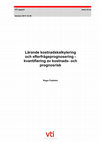 Research paper thumbnail of Lärande kostnadskalkylering och efterfrågeprognosering : kvantifiering av kostnads- och prognosrisk