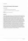 Research paper thumbnail of The role of ticket retailing in railway regulation