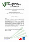 Research paper thumbnail of Distributional effects of taxes on car fuel, use, ownership and purchases