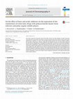 On the effect of basic and acidic additives on the separation of the enantiomers of some basic drugs with polysaccharide-based chiral selectors and polar organic mobile phases Cover Page