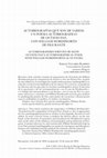 Research paper thumbnail of AUTOBIOGRAFÍAS QUE SON DE VARIOS: UN POEMA AUTOBIOGRÁFICO DE OCTAVIO PAZ, CON WILLIAM WORDSWORTH DE FIGURANTE.