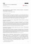 Research paper thumbnail of Sur la formation des « attaques doubles » du latin au français : une approche  phonologique et déclarative