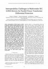 Interoperability Challenges in Multivendor IEC 61850 Devices for Parallel Power Transformer Differential Protection Cover Page