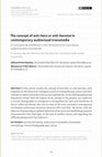 Research paper thumbnail of The concept of anti-hero or anti-heroine in contemporary audiovisual transmedia