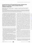 Crystal Structure of Protoporphyrinogen Oxidase from Myxococcus xanthus and Its Complex with the Inhibitor Acifluorfen Cover Page