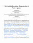 Research paper thumbnail of The Neolithic Revolution - Domestication of plants explained