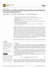 Research paper thumbnail of Forecasts for ΛCDM and Dark Energy Models through Einstein Telescope Standard Sirens