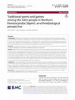 Traditional sports and games among the Sámi people in Northern Fennoscandia (Sápmi): an ethnobiological perspective Cover Page