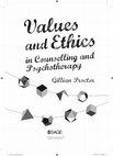 Values and Ethics in Counselling and Psychotherapy Cover Page