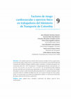 Research paper thumbnail of Capítulo 9. Factores de riesgo cardiovascular y ejercicio físico en trabajadores del Ministerio de Transporte de Colombia