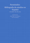 Research paper thumbnail of Parménides: Bibliografia de estudios en Español