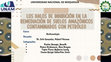 LOS HALOS DE INHIBICIÓN EN LA LOS HALOS DE INHIBICIÓN EN LA REMEDIACIÓN DE SUELOS AMAZÓNICOS REMEDIACIÓN DE SUELOS AMAZÓNICOS CONTAMINADOS CON PETRÓLEO CONTAMINADOS CON PETRÓLEO Curso: Curso: Biotecnología Biotecnología Docente: Docente Cover Page