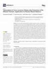 Valorization of Arnica montana Wastes after Extraction of the Ethanol Tincture: Application in Polymer-Based Matrices Cover Page