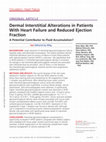 Dermal Interstitial Alterations in Patients With Heart Failure and Reduced Ejection Fraction Cover Page