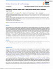 Evaluation of dissolved oxygen sinks in water-stirring setups used in reaeration experiments Cover Page