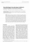 Research paper thumbnail of New methodology for the walls design in buildings by numerical simulation of the thermal convection