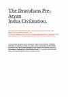 The Dravidians Pre-Aryan Indus Civilization Cover Page