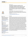 Research paper thumbnail of The balance between apoptosis and autophagy regulates testis regression and recrudescence in the seasonal-breeding South American plains vizcacha, Lagostomus maximus