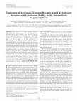 Research paper thumbnail of Expression of Aromatase, Estrogen Receptor α and β, Androgen Receptor, and Cytochrome P-450scc in the Human Early Prepubertal Testis