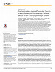 Research paper thumbnail of Psychostimulant-Induced Testicular Toxicity in Mice: Evidence of Cocaine and Caffeine Effects on the Local Dopaminergic System