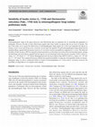 Sensitivity of Ixodes ricinus (L., 1758) and Dermacentor reticulatus (Fabr., 1794) ticks to entomopathogenic fungi isolates: preliminary study Cover Page