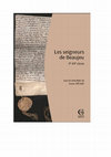 "Gouverner et servir sur un plateau : Beaujeu, Thoire-Villars et Savoie dans la Dombes des XIIIe-XIVe siècle", in Xavier HELARY (éd.), Les seigneurs de Beaujeu Xe-XVe siècle, Lyon-Avignon, CIHAM-Editions, 2024, p. 63-94 Cover Page