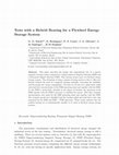 Tests with a hybrid bearing for a flywheel energy storage system Cover Page