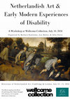 Netherlandish Art & Early Modern Experiences of Disability Cover Page