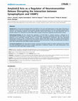 Amyloid-β Acts as a Regulator of Neurotransmitter Release Disrupting the Interaction between Synaptophysin and VAMP2 Cover Page