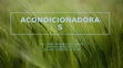 Acondicionadoras JCPR Cover Page