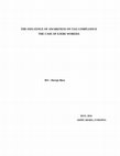 Research paper thumbnail of Table of ContenTHE INFLUENCE OF AWARENESS ON TAX COMPLIANCE  THE CASE OF EJERE WOREDAts