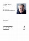 Curriculum Completo in Italiano Cover Page