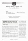 Research paper thumbnail of Enfoque Médico-Naturista de la Teoría de las Crisis