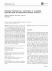 Enhancing Fusarium crown rot resistance by pyramiding large-effect QTL in barley Cover Page