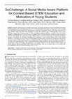 Research paper thumbnail of BASED STEM EDUCATION AND MOTIVATION OF YOUNG STUDENTS 3 right content , connect with other people and motivate the learner to learn