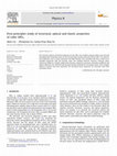 First-principles study of the structural, optical and thermal properties of AgGaSe2 Cover Page