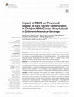 Impact of PEWS on Perceived Quality of Care During Deterioration in Children With Cancer Hospitalized in Different Resource-Settings Cover Page