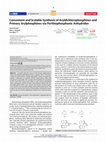 Convenient and Scalable Synthesis of Aryldichlorophosphines and Primary Arylphosphines via Perthiophosphonic Anhydrides Cover Page