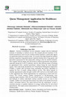 Queue Management Application for Healthcare Providers Cover Page