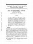 Research paper thumbnail of Attracting and Dispersing: A Simple Approach for Source-free Domain Adaptation