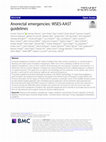 Research paper thumbnail of Anorectal emergencies: WSES-AAST guidelines